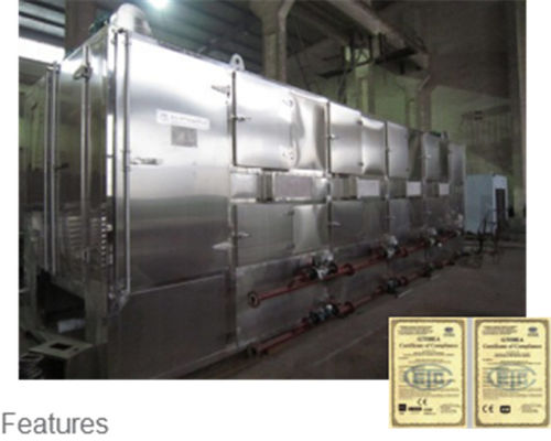 более сухая машина печи 3000kg/h